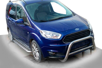 Ford Courier 2014–2023 Priekšējais aizsargstienis WT005 (nerūsējošais tērauds) foto 1