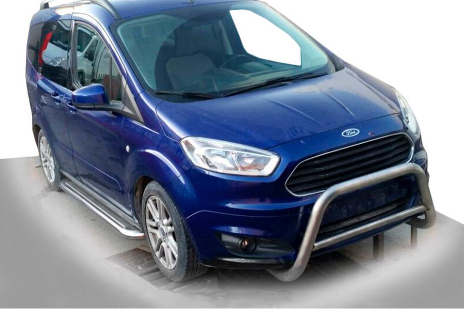 Ford Courier 2014–2023 Priekšējais aizsargstienis WT005 (nerūsējošais tērauds) Image