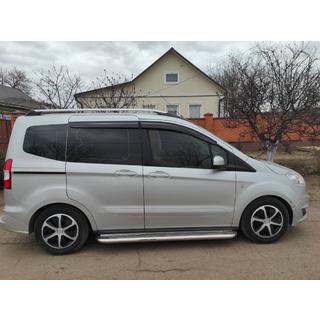 Sānu pakāpieni Premium (2 gab., nerūsējošais tērauds) Ford Courier 2014–2023 foto 3