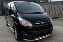 Ford Custom 2013–2022 Priekšējais aizsargstienis ST014 (nerūsējošais tērauds) foto 1