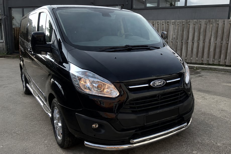 Ford Custom 2013–2022 Priekšējais aizsargstienis ST014 (nerūsējošais tērauds) Image