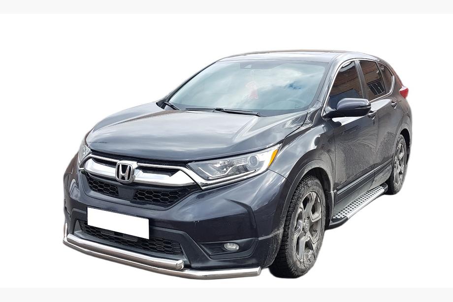 Honda CRV 2017–2022 Priekšējais aizsargstienis ST014 (2016-2019, nerūsējošais tērauds) Image