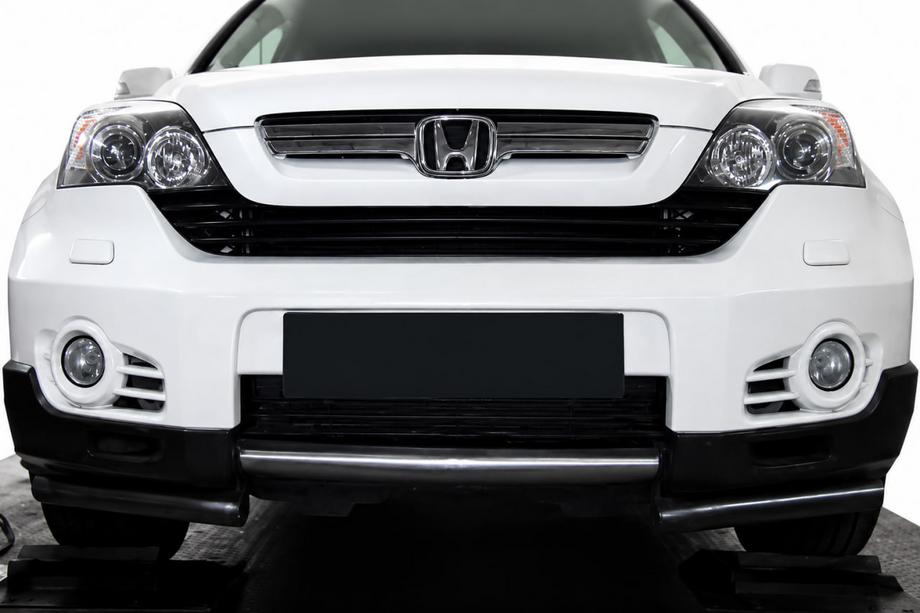 Honda CRV 2007–2011 Priekšējais aizsargstienis ST017 (nerūsējošais tērauds) Foto 1
