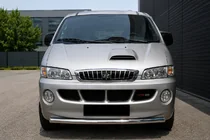 Hyundai H200, H1, Starex 1998–2007 Priekšējais aizsargstienis ST008 (nerūsējošais tērauds) foto 1