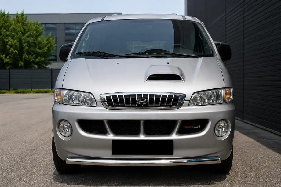 Hyundai H200, H1, Starex 1998–2007 Priekšējais aizsargstienis ST008 (nerūsējošais tērauds) Image