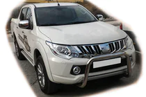 Mitsubishi L200 2015–2024 Bullbārs WT005 (nerūsējošais tērauds) foto 1
