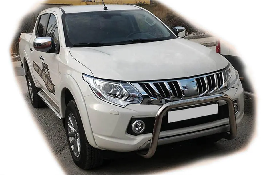 Mitsubishi L200 2015–2024 Bullbārs WT005 (nerūsējošais tērauds) Image