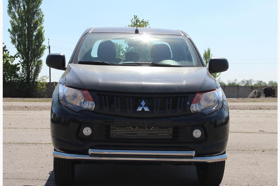Mitsubishi L200 2015–2024 Priekšējais aizsargstienis ST014 (nerūsējošais tērauds) Image