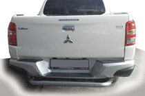 Mitsubishi L200 2015–2024 Aizmugurējais aizsargstienis AK007 (nerūsējošais tērauds) foto 1