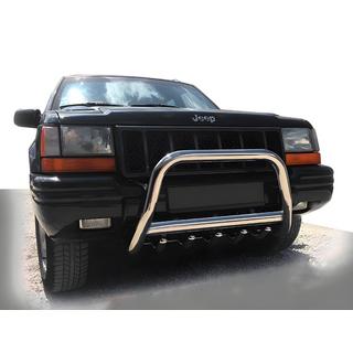 Priekšējais bullbar WT003 Jeep Grand Cherokee WJ 1999–2004 foto 1