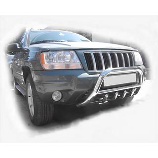 Priekšējais bullbar WT003 Jeep Grand Cherokee WK 2004–2010 foto 2