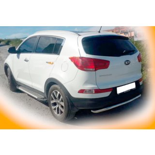 Aizmugures aizsargloks AK002-1 (nerūsējošais tērauds) Kia Sportage 2010–2015 foto 2