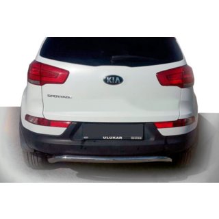 Aizmugures aizsargloks AK002-1 (nerūsējošais tērauds) Kia Sportage 2010–2015 foto 1
