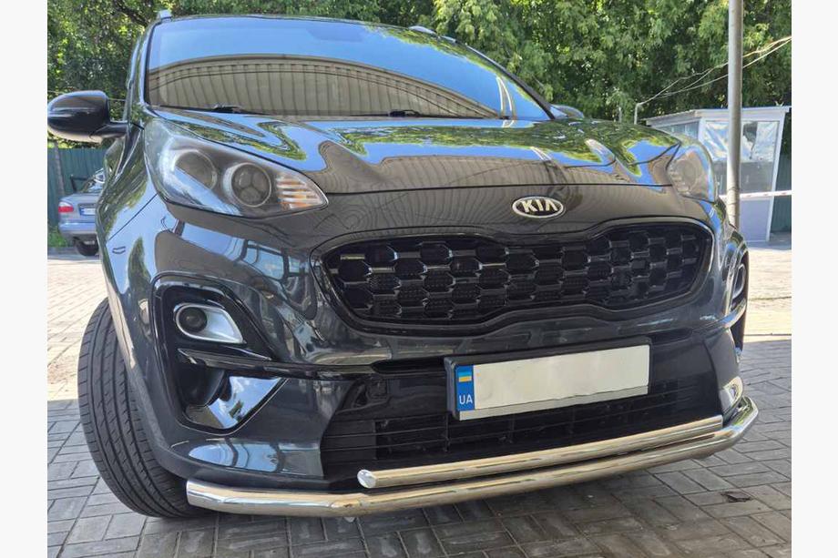 Kia Sportage 2015–2021 Priekšējais aizsargstienis ST014 (nerūsējošais tērauds) Foto 1