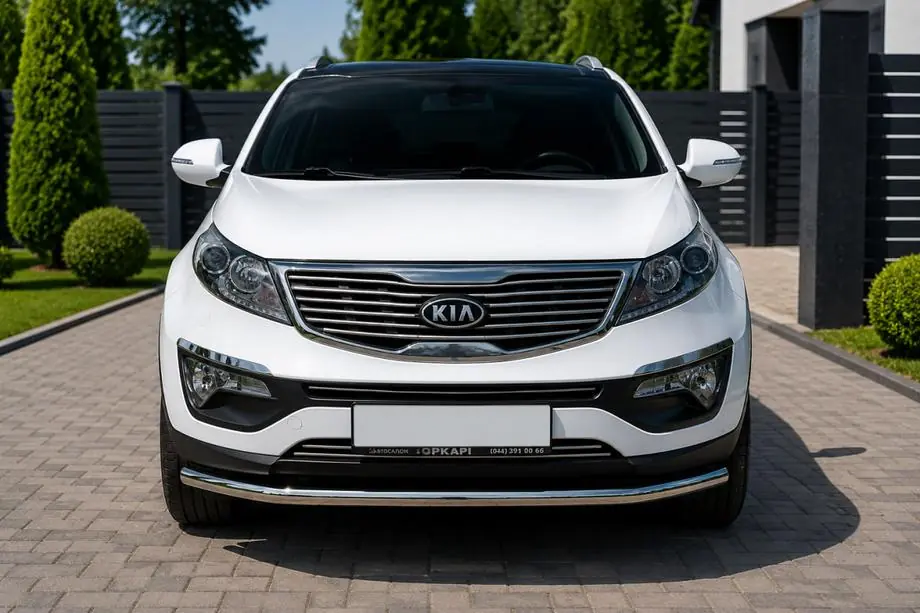 Kia Sportage 2010–2015 Priekšējais ķengurtaisnis ST008 (nerūsējošais tērauds) Image
