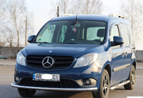 Mercedes Citan 2013–2021 Priekšējais aizsargstienis ST008 (nerūsējošais tērauds) foto 2