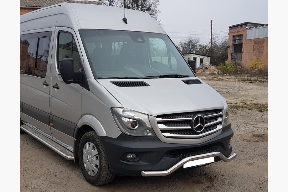 Mercedes Sprinter W906 2006–2018 Priekšējā apakšējā aizsargstienis MBSP.07.F3-04.6 (nerūs.) Foto 2