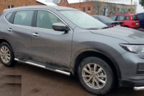Nissan X-trail T32/Rogue 2014–2021 Sānu caurules (2 gab., nerūsējošais tērauds) foto 4