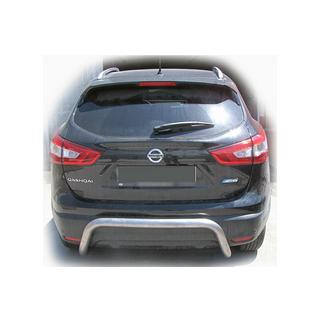 Aizmugurējā aizsargduga AK007-2 (nerūsējošais tērauds) Nissan Qashqai 2014–2021