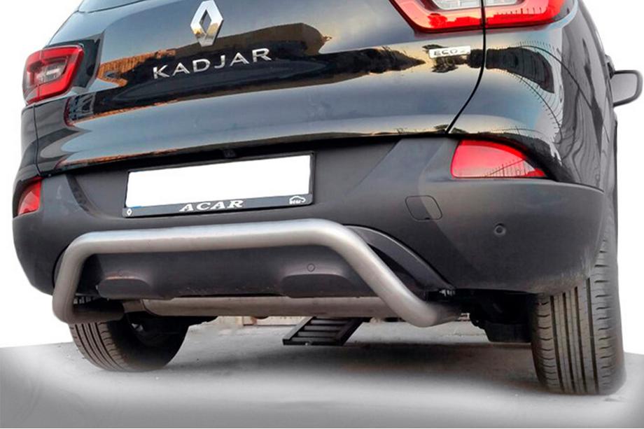 Renault Kadjar 2015–2022 Aizmugurējais aizsargstienis AK007 (nerūsējošais tērauds) Image