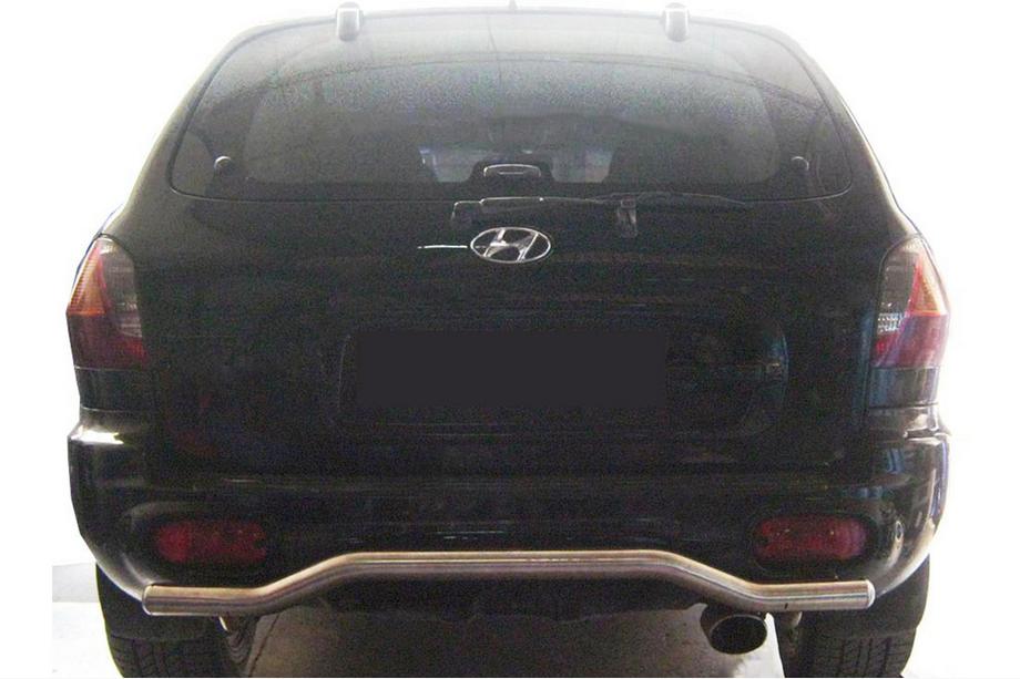 Hyundai Santa Fe 1 2000–2006 Aizmugures aizsargloks AK004 (nerūs.) Image