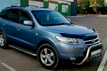 Hyundai Santa Fe 2 2006–2012 Kengurins WT004 (nerūsējošais tērauds) foto 2