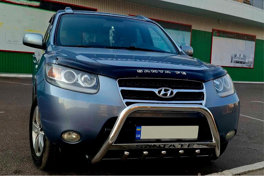 Hyundai Santa Fe 2 2006–2012 Kengurins WT004 (nerūsējošais tērauds) Image