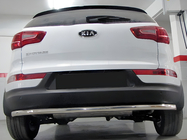 Kia Sportage 2010–2015 Aizmugurējais aizsargloks AK002 (nerūsējošais tērauds) foto 1