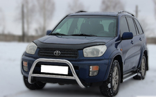 Toyota Rav 4 2001–2005 Kengurbārs WT005 (nerūsējošais tērauds) foto 2