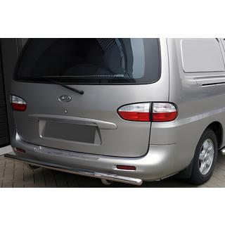 Aizmugures aizsargstieņi AK002 (2 gab., nerūsējošais tērauds) Hyundai H200, H1, Starex 1998–2007