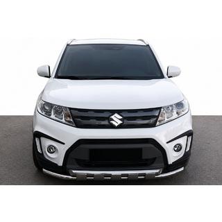 Priekšējais aizsargstienis ST015 (nerūsējošais tērauds) Suzuki Vitara 2015–