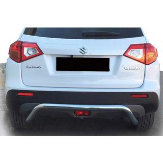 Aizmugurējais aizsargstienis AK007 (nerūsējošais tērauds) Suzuki Vitara 2015–
