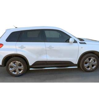 Sānu aizsargcaurules (2 gab., nerūsējošais tērauds) Suzuki Vitara 2015–