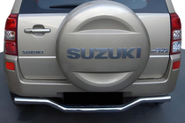 Suzuki Grand Vitara 2005–2017 Aizmugurējais aizsargloks AK005-1 (nerūsējošais tērauds) foto 1