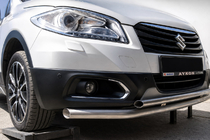 Suzuki SX4 S-Cross 2013–2016 Priekšējais aizsargstienis ST014 (nerūsējošais tērauds) foto 2