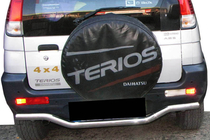 Daihatsu Terios 2003–2005 Aizmugurējais aizsargloks AK007 (nerūsējošais tērauds) foto 1