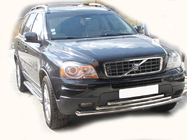 Volvo XC90 2002–2014 Priekšējais aizsargstienis ST014-2 (nerūsējošais tērauds) foto 3