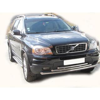 Priekšējais aizsargstienis ST014-2 (nerūsējošais tērauds) Volvo XC90 2002–2014 foto 3