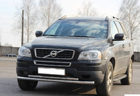 Volvo XC90 2002–2014 Priekšējais aizsargstienis ST014 (nerūsējošais tērauds) foto 1