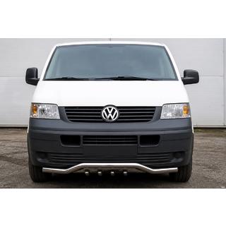 Priekšējais aizsargstienis Wave-Grill ST007-1 (nerūsējošais tērauds) Volkswagen T5 Transporter 2003–2010 foto 1