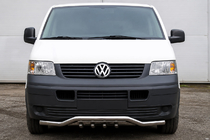 Volkswagen T5 Multivan 2003–2010 Priekšējais aizsargstienis Wave-Grill ST007-1 (nerūsējošais tērauds) foto 1