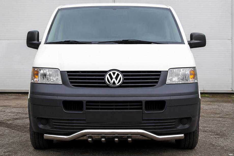 Volkswagen T5 Caravelle 2004–2010 Priekšējais aizsargstienis Wave-Grill ST007-1 (nerūsējošais tērauds) Image