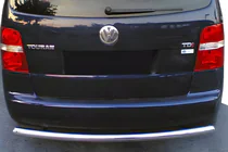 Volkswagen Touran 2003–2010 Aizmugurējais aizsargstienis AK002 (1 gab., nerūsējošais tērauds) foto 1
