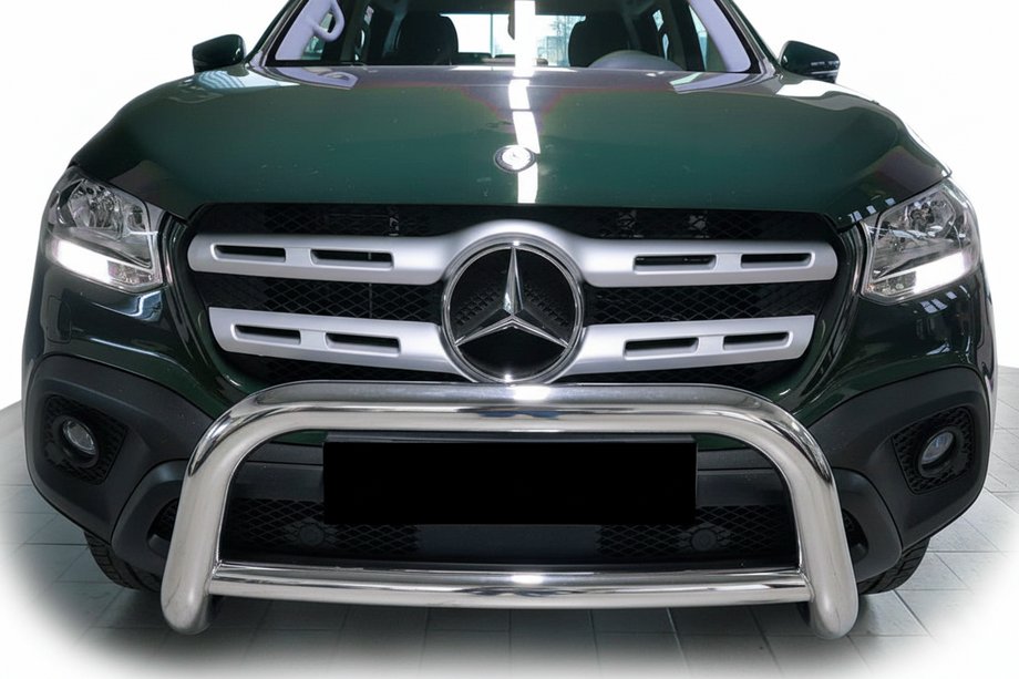 Mercedes X class 2017–2020 Priekšējais aizsargstienis WT005 (nerūsējošais tērauds, 60 mm) Image
