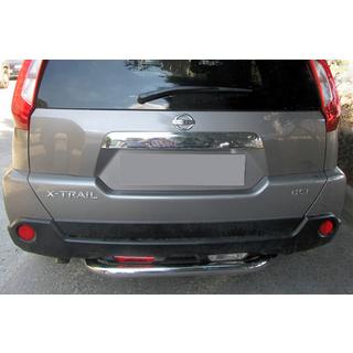 Aizmugurējā aizsargloka AK007 (2 gab., nerūsējošais tērauds) Nissan X-trail T31 2007–2014