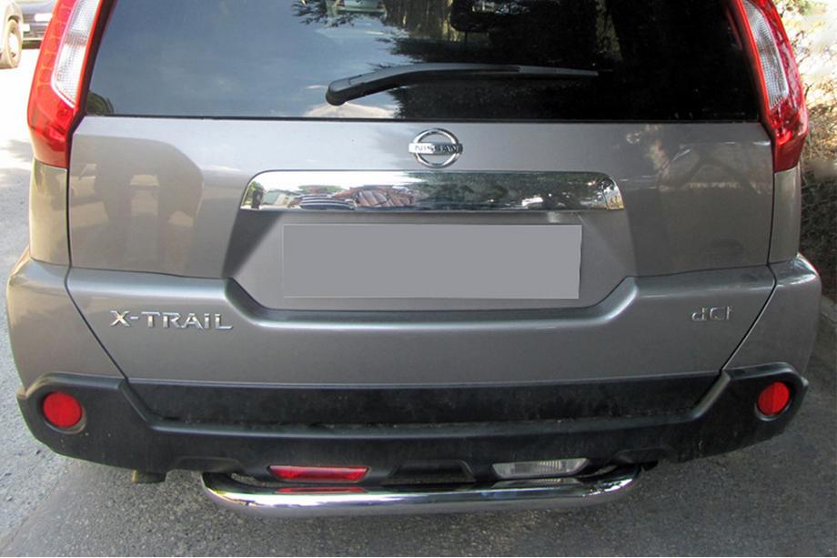 Nissan X-trail T31 2007–2014 Aizmugurējā aizsargloka AK007 (2 gab., nerūsējošais tērauds) Image