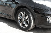Renault Megane III 2009–2016 Arku uzlikas (8 gab., melnas) Universālis (SW), metāls foto 5
