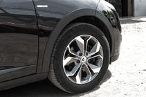 Renault Megane III 2009–2016 Arku uzlikas (8 gab., melnas) Universālis (SW), metāls foto 6