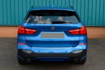 BMW X1 F48 2015–2022 Aizmugurējā bufera uzlika OmsaLine (nerūs.) foto 2