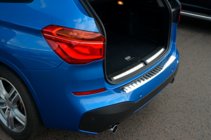 BMW X1 F48 2015–2022 Aizmugurējā bufera uzlika OmsaLine (nerūs.) foto 5